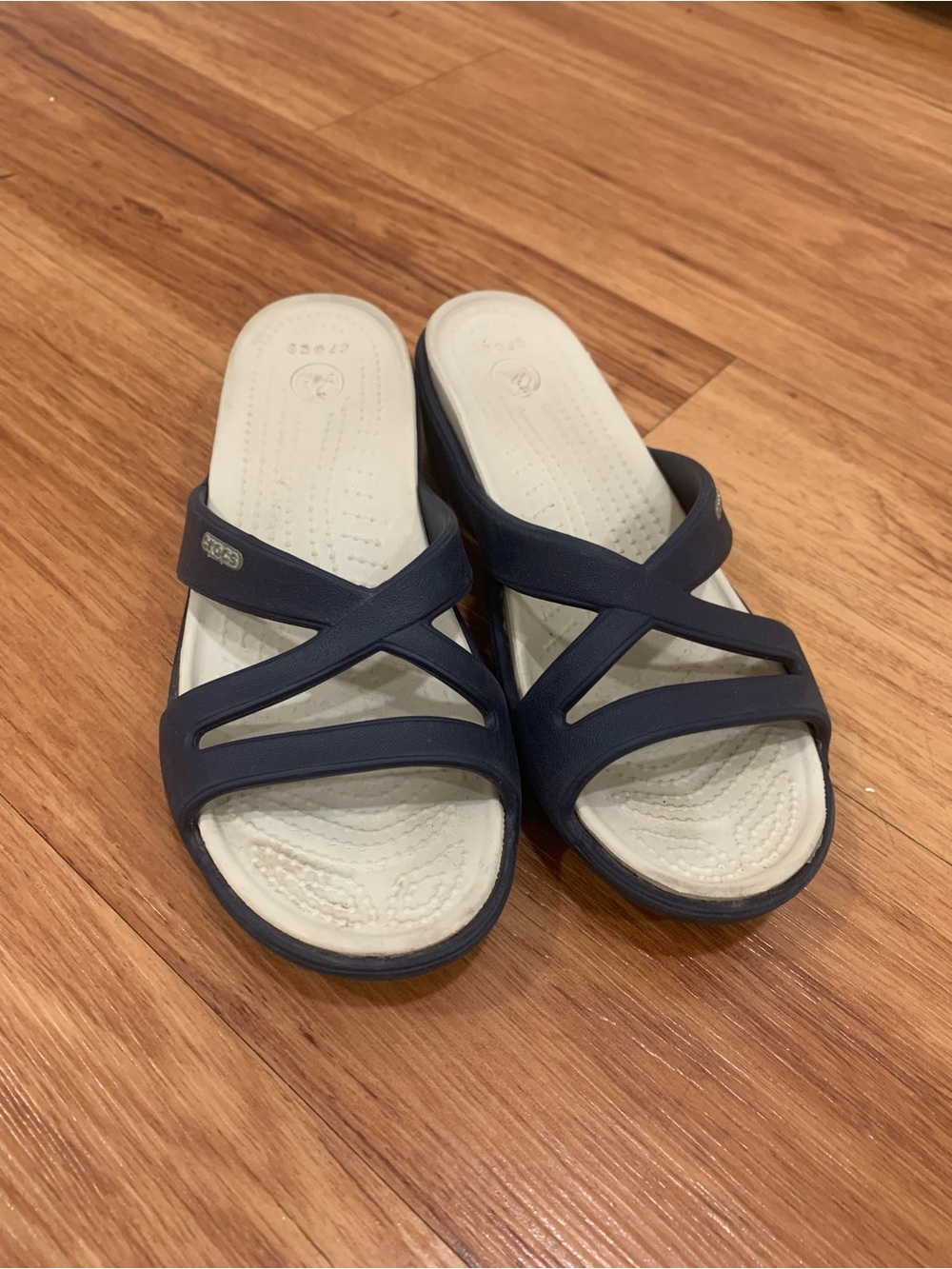 Strappy Croc Sandals